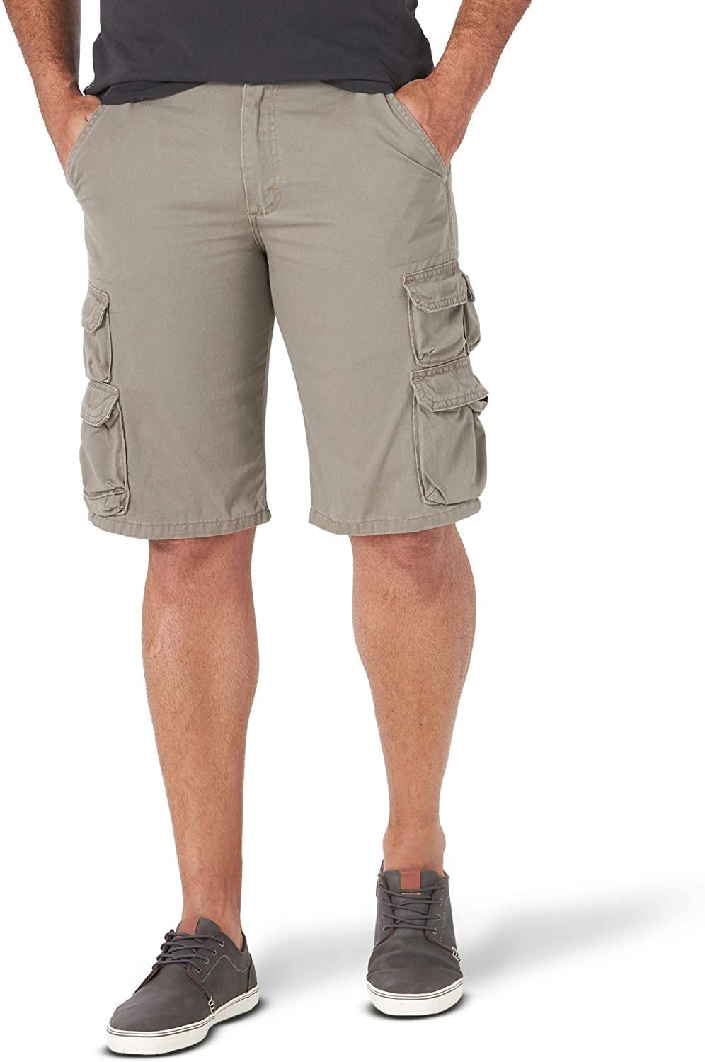 Multi-Pocket Cargo Shorts-D337