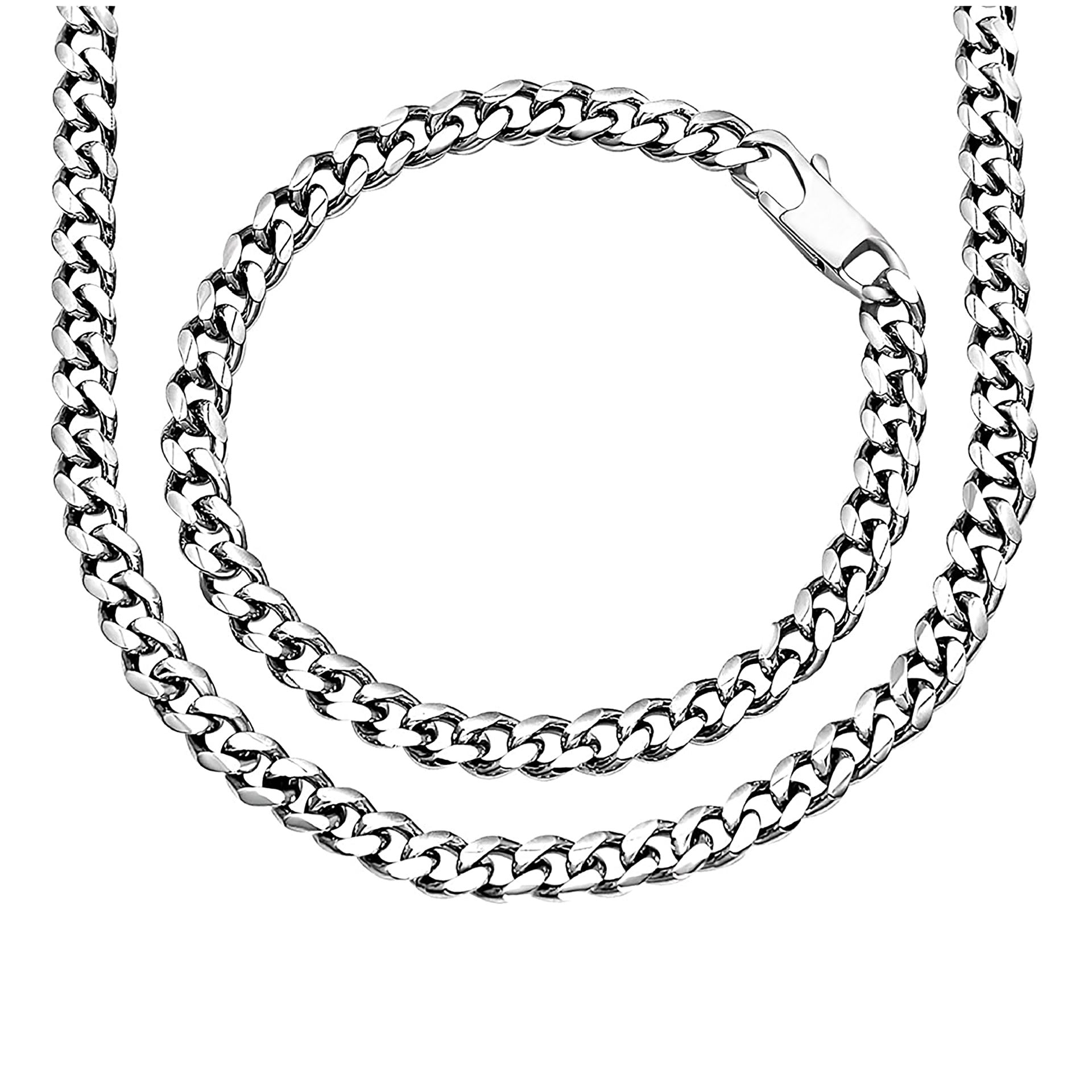 Titanium steel necklace-D698