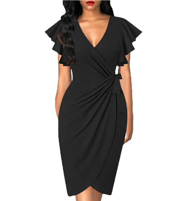 Sweet style slim dress-D149