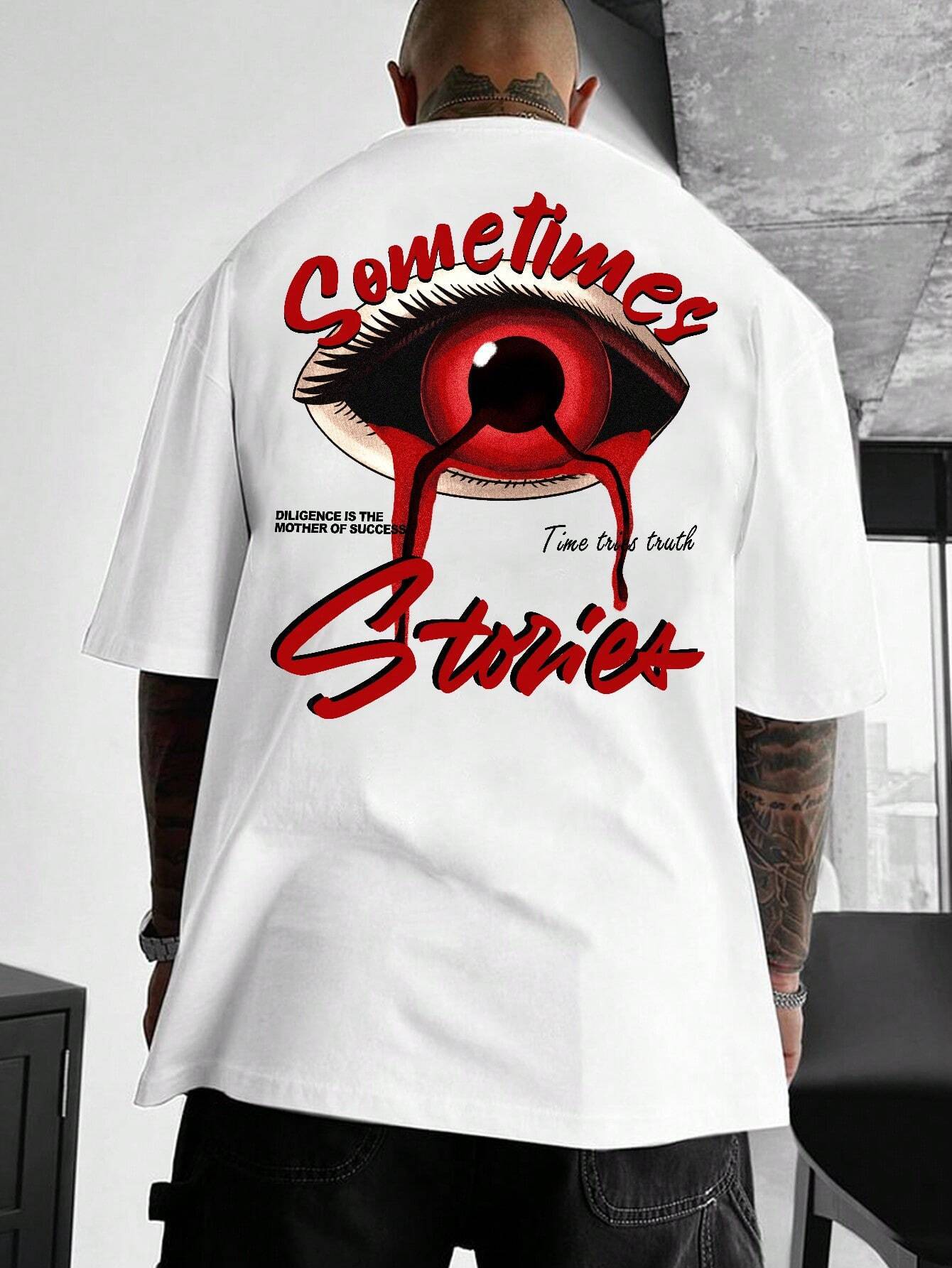 Vintage style TEE-D443