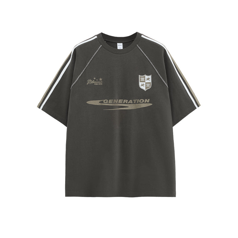 Line jersey style TEE-D521