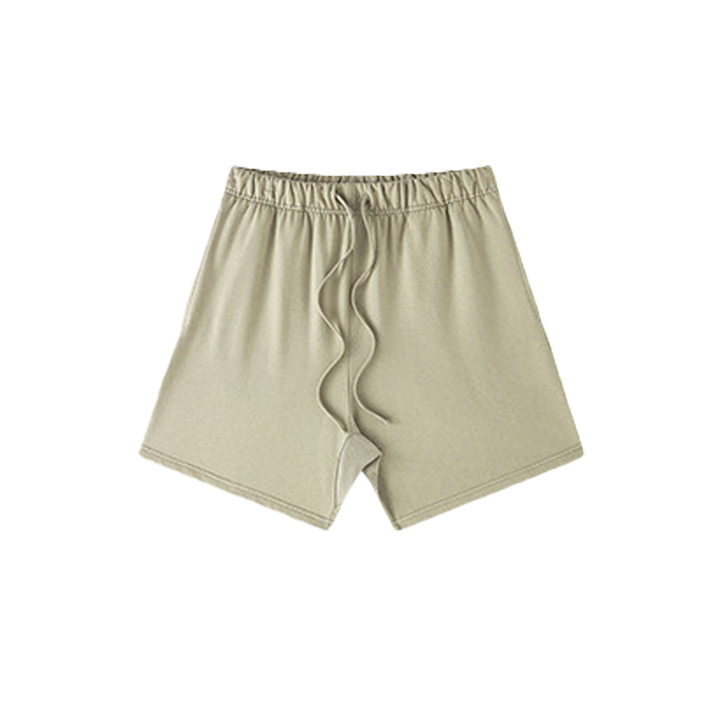 Solid color drawstring shorts-C11
