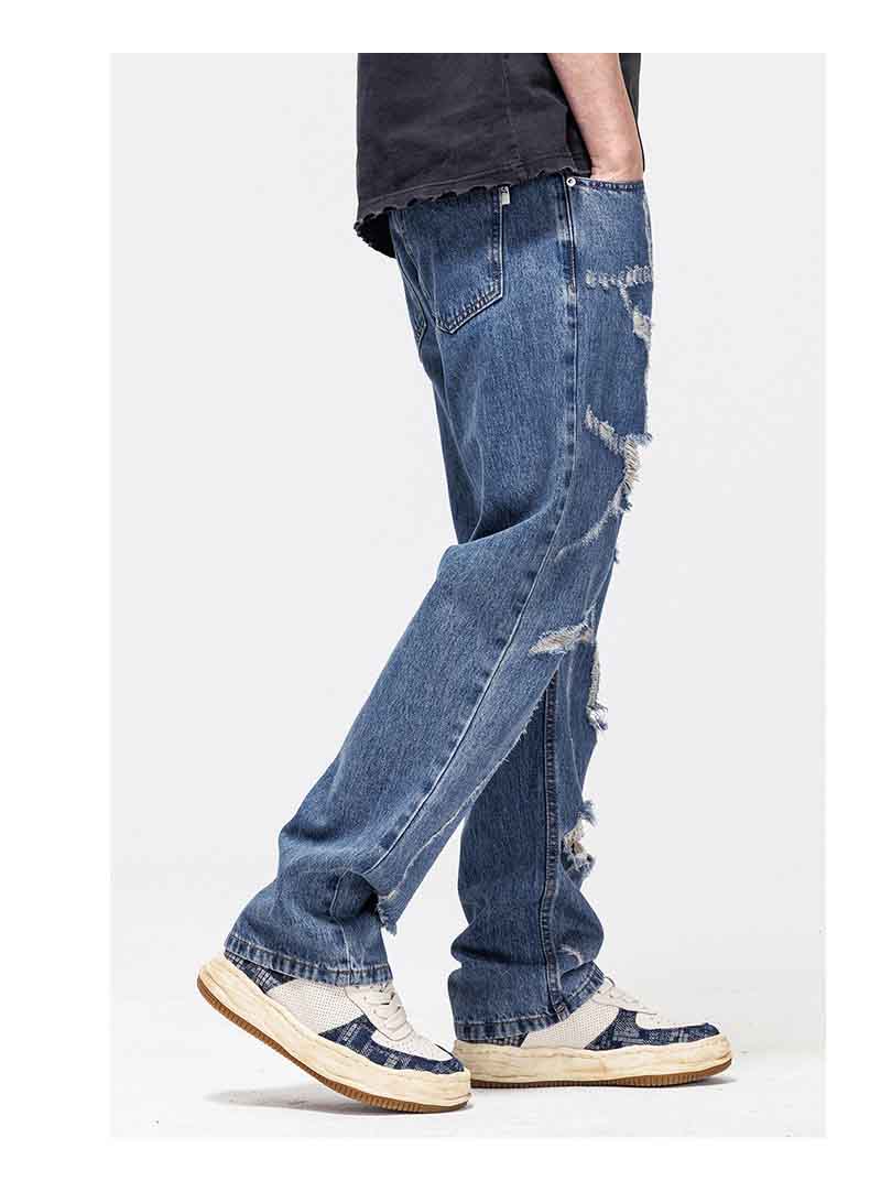 Ripped jeans-D612