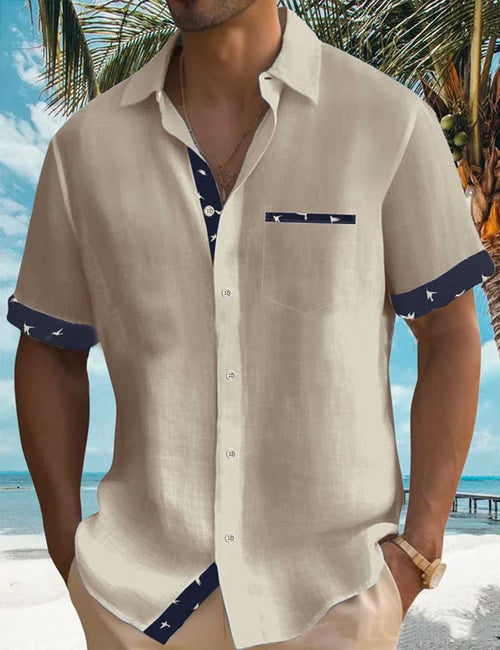 Beach holiday shirt-D741