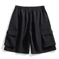 Multi-pocket shorts-D109