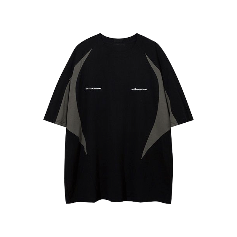 Color contrast stitching TEE-D302