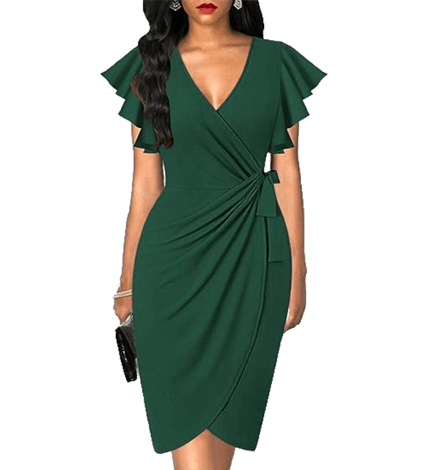 Sweet style slim dress-D148