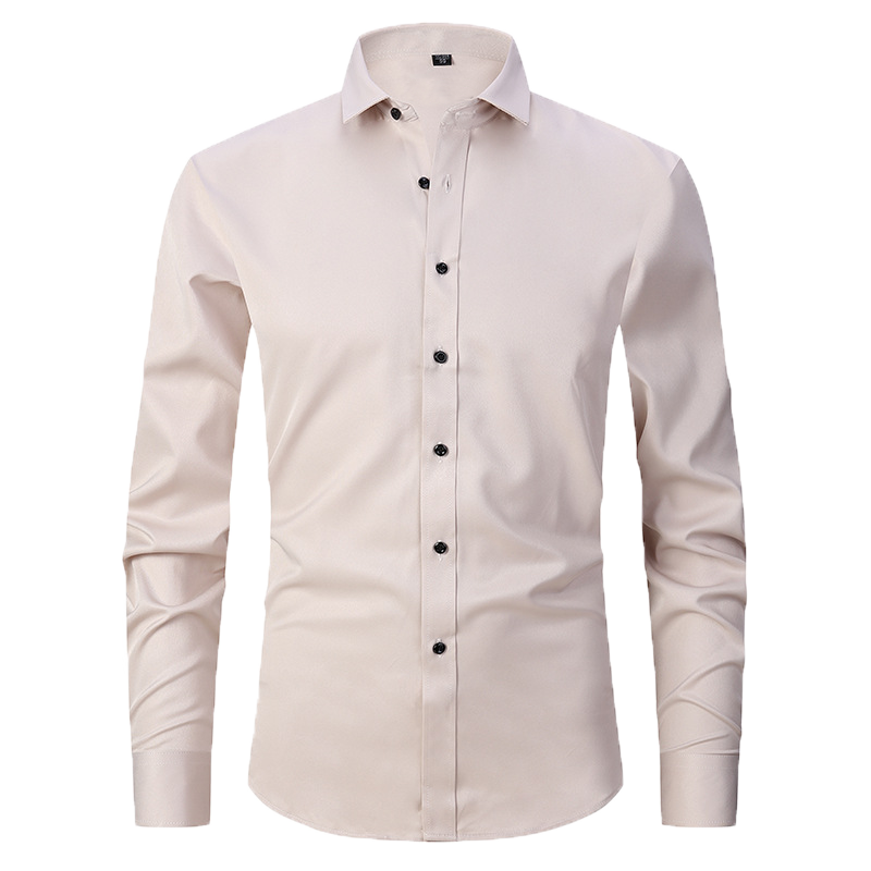 Slim fit simple shirt-D189