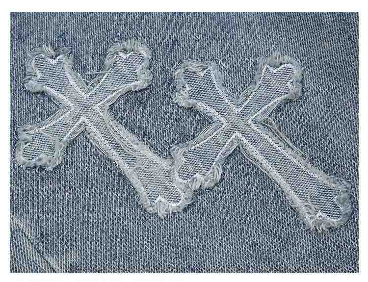 Cross patch jeans-D673