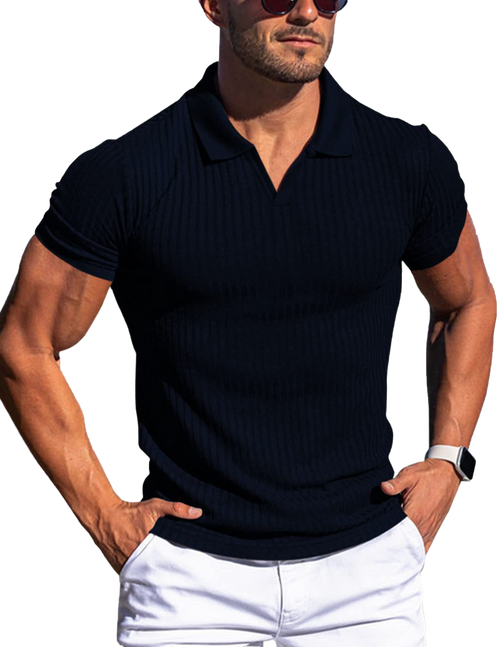 Business polo shirt fit-D196