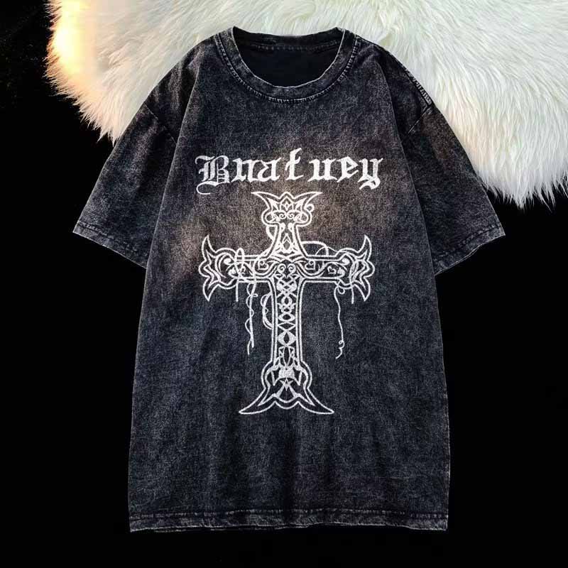 Trendy loose TEE-D370