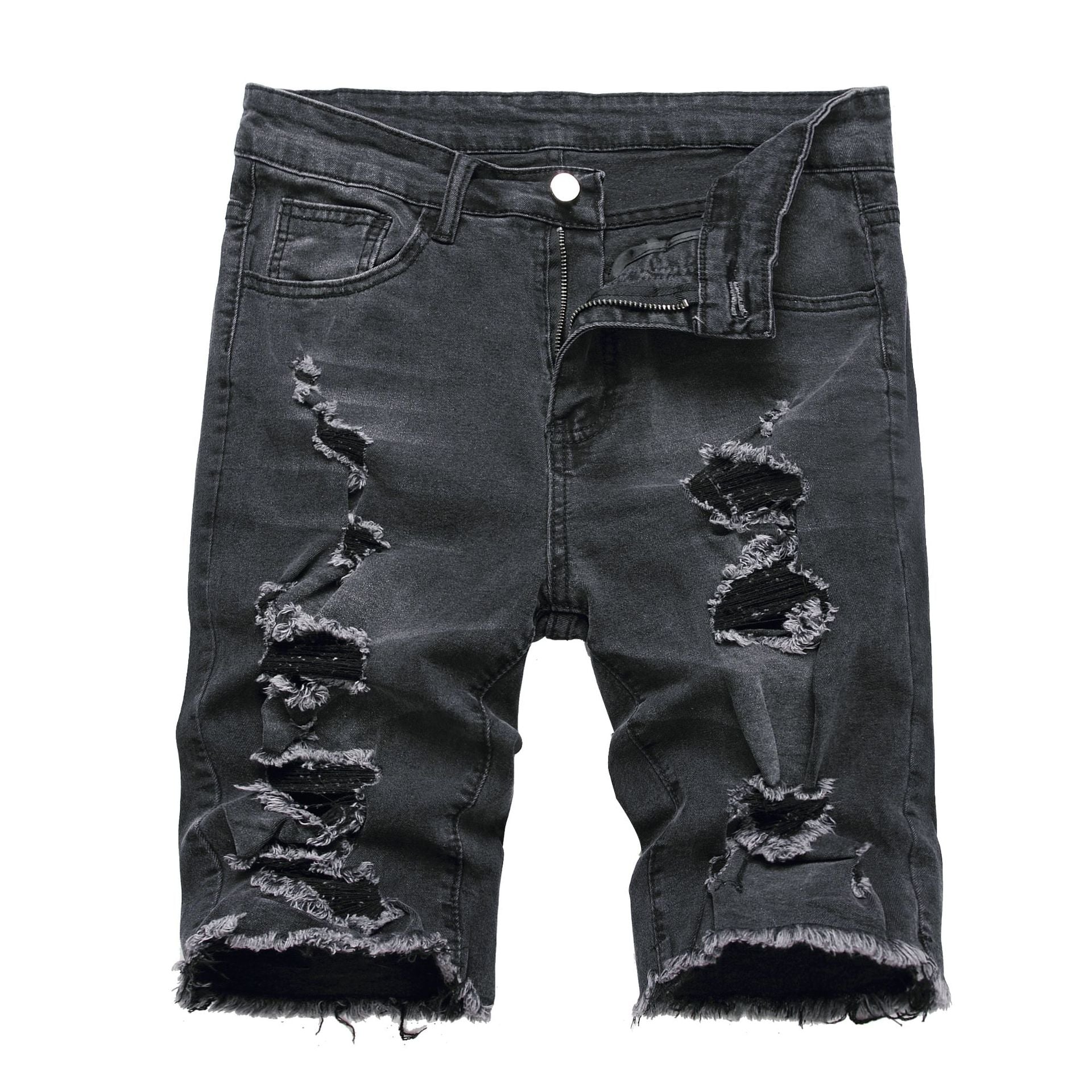 Retro ripped jeans-D431
