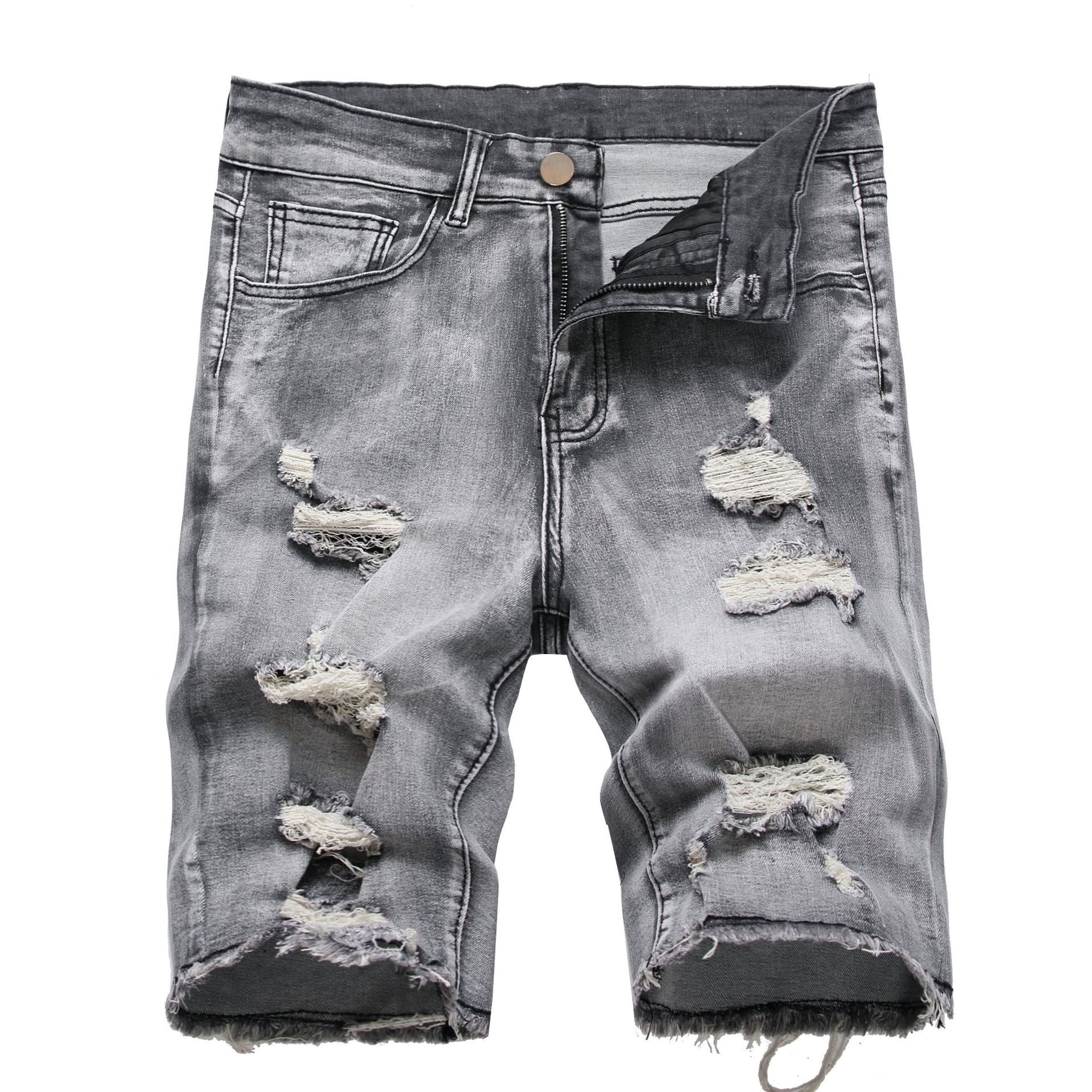 Retro ripped jeans-D431