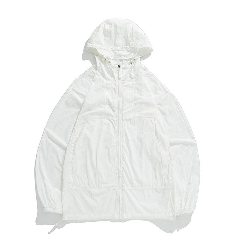 Outdoor hooded sun protection clothing-D790