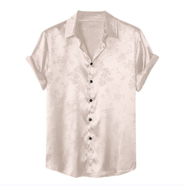 Simple printed shirt-D604