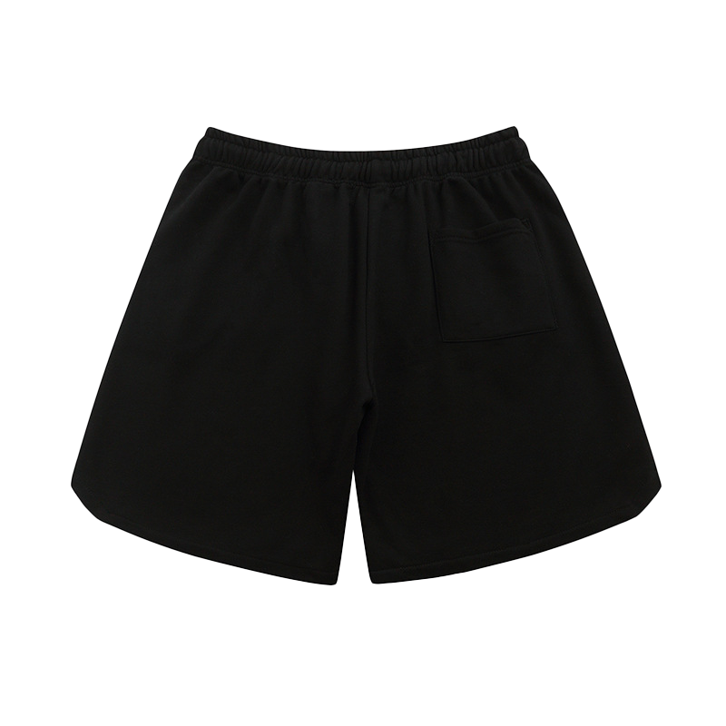 Letter element drawstring shorts-D214