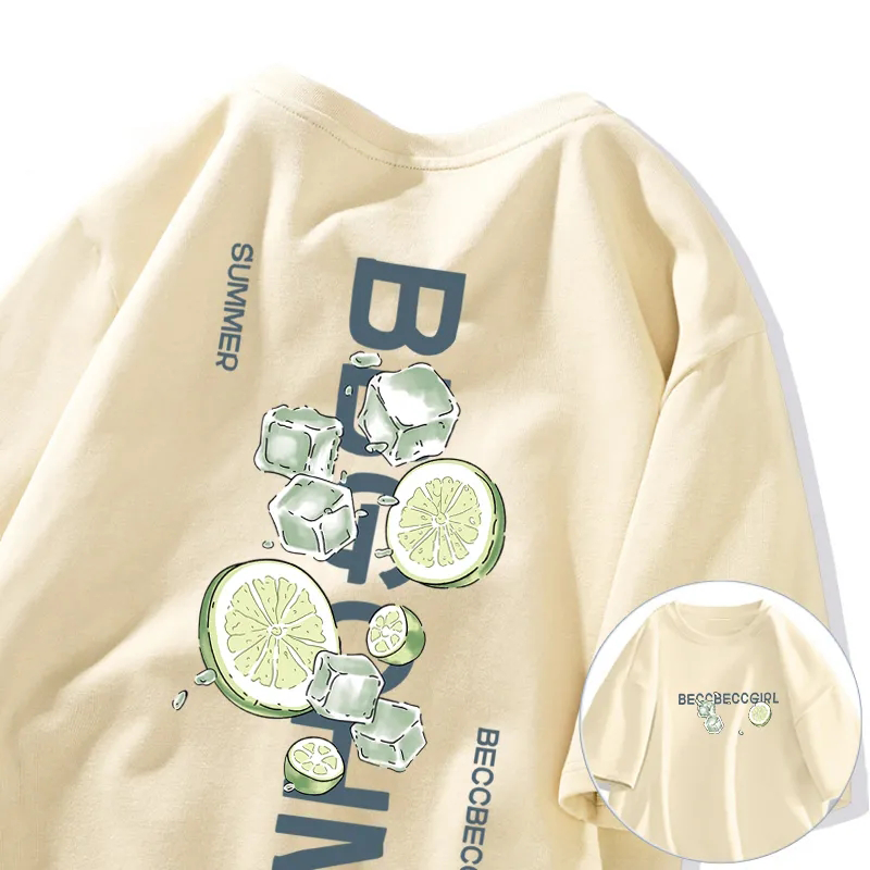 Lime Ice Cube TEE-D309