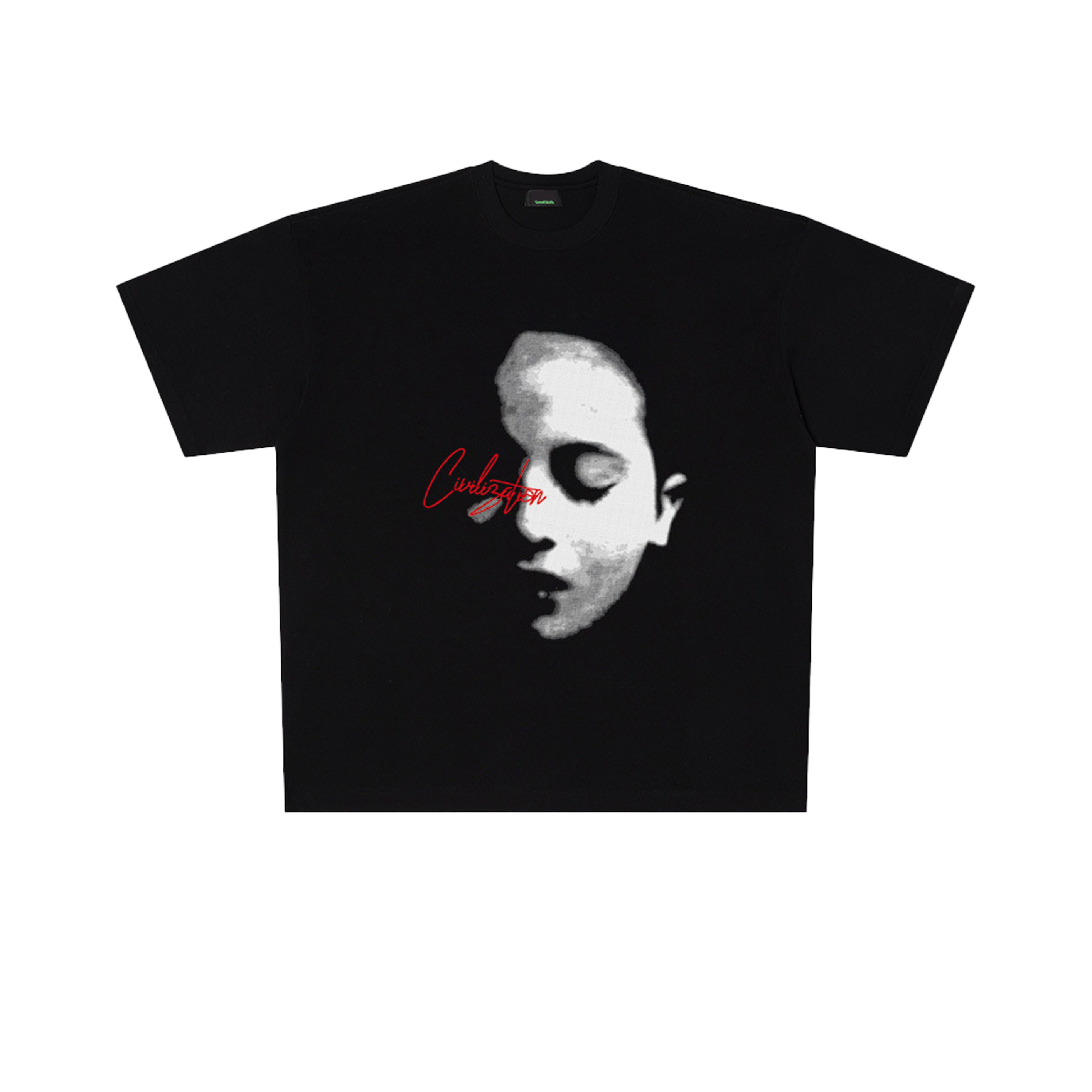 Black Vintage TEE-D30