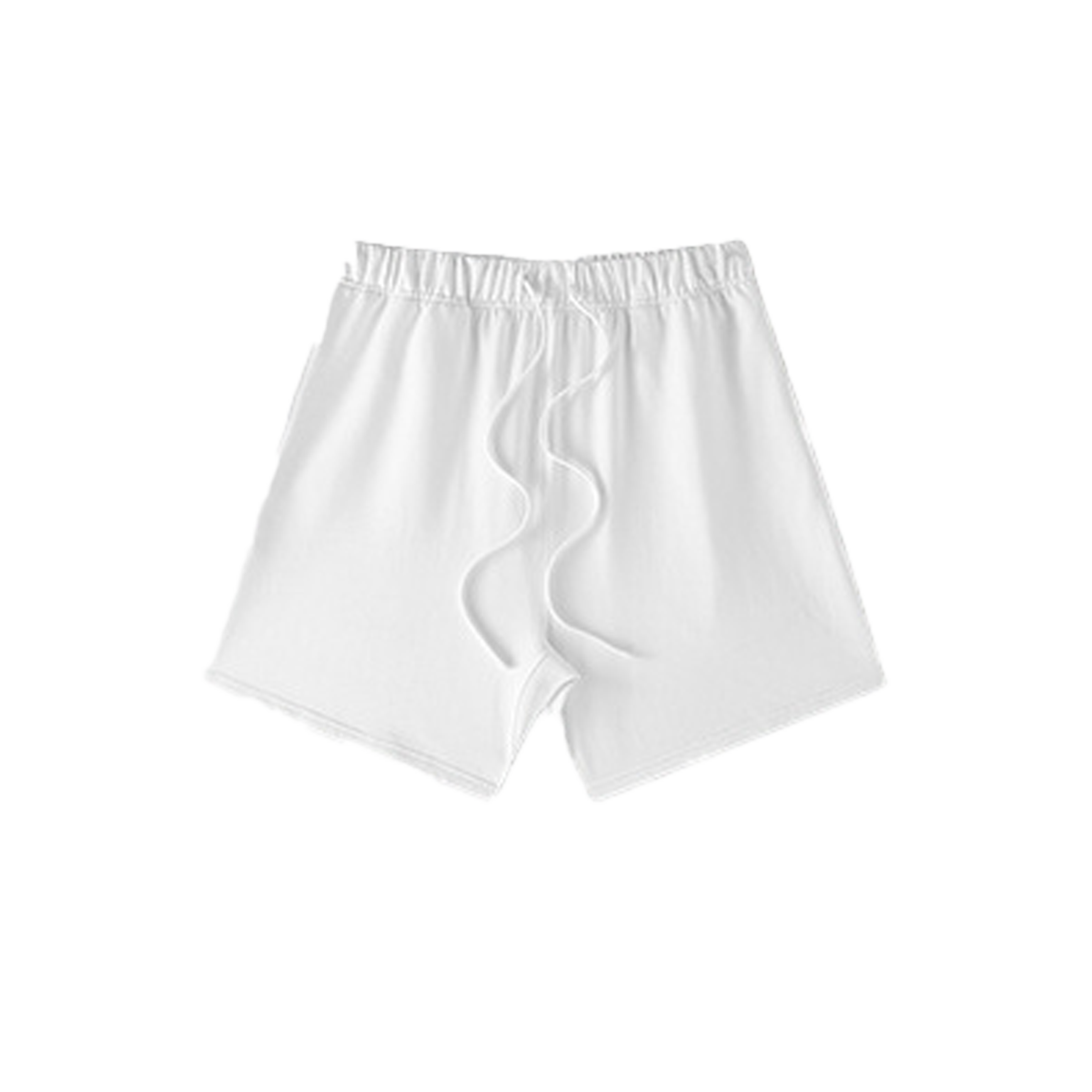 Solid color drawstring shorts-C11