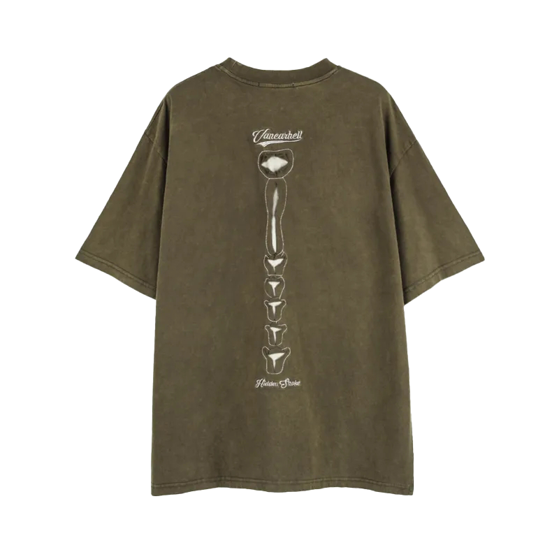 Skull print TEE-D303
