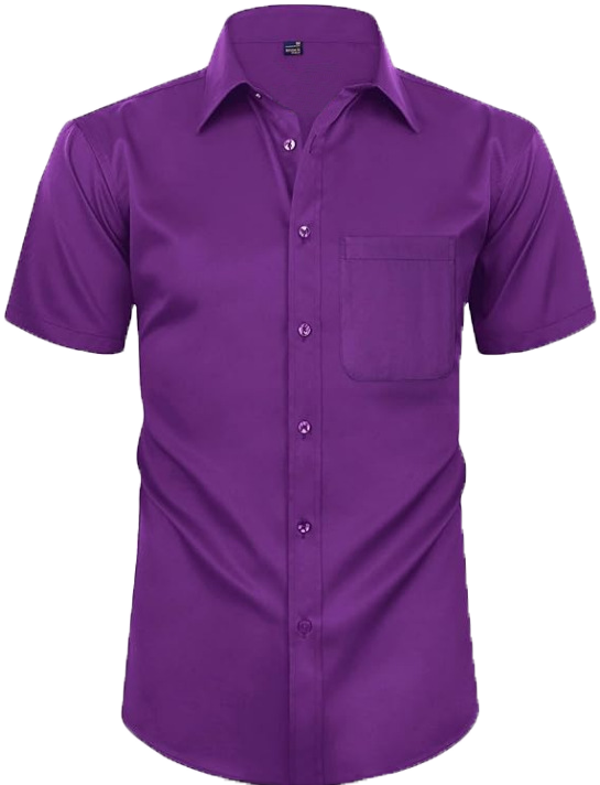 Busines solid color shirt-D188