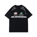 Racing-inspired printed TEE-D759