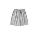 Solid color drawstring shorts-D1