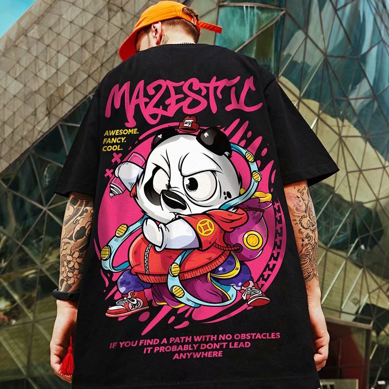 Panda graffiti TEE-D264