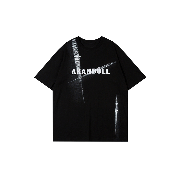 "AKANBULL"LOGO TEE-D365