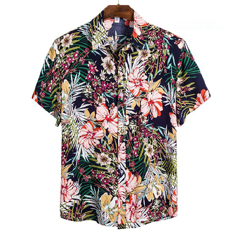 Printed shirt-D345