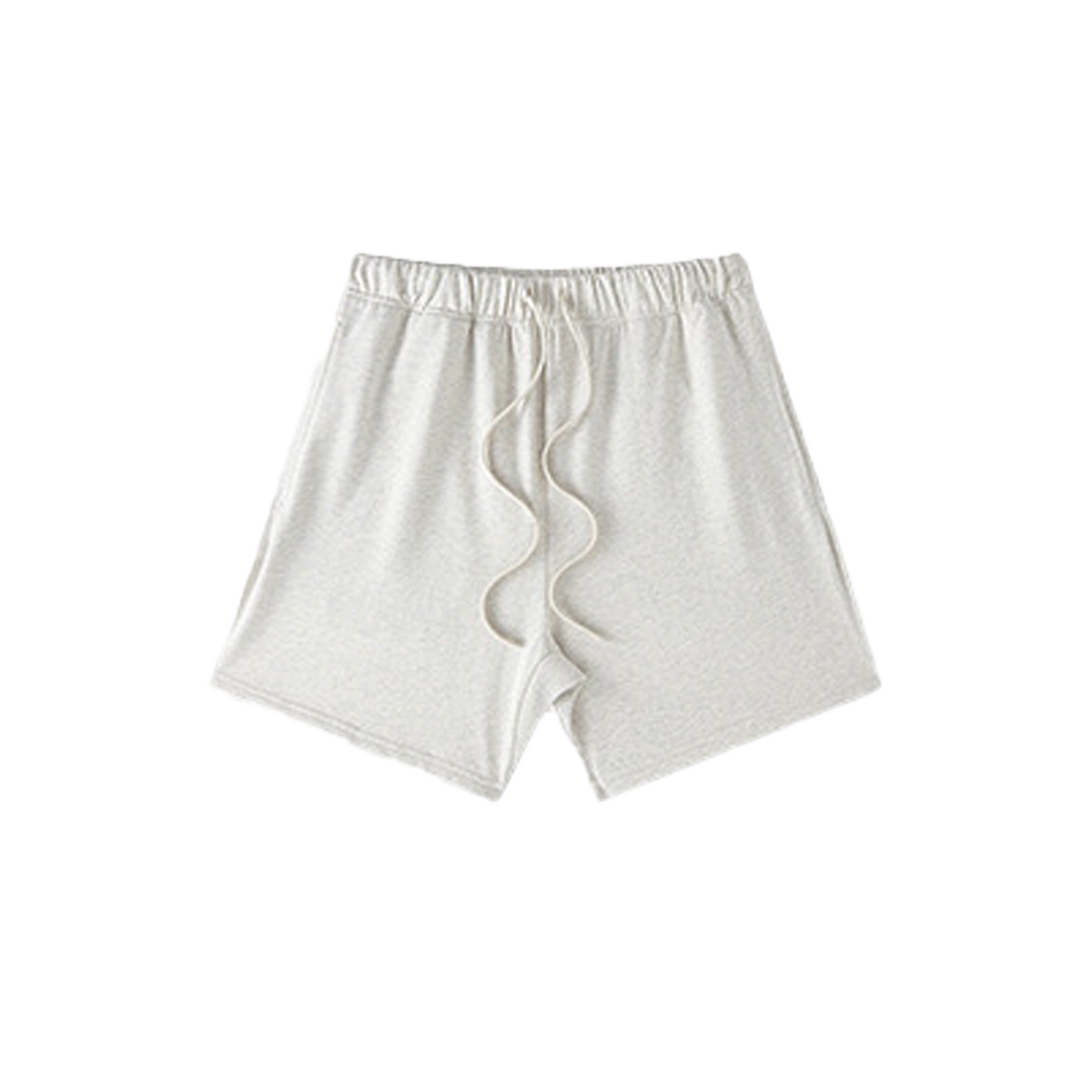 Solid color drawstring shorts-C11