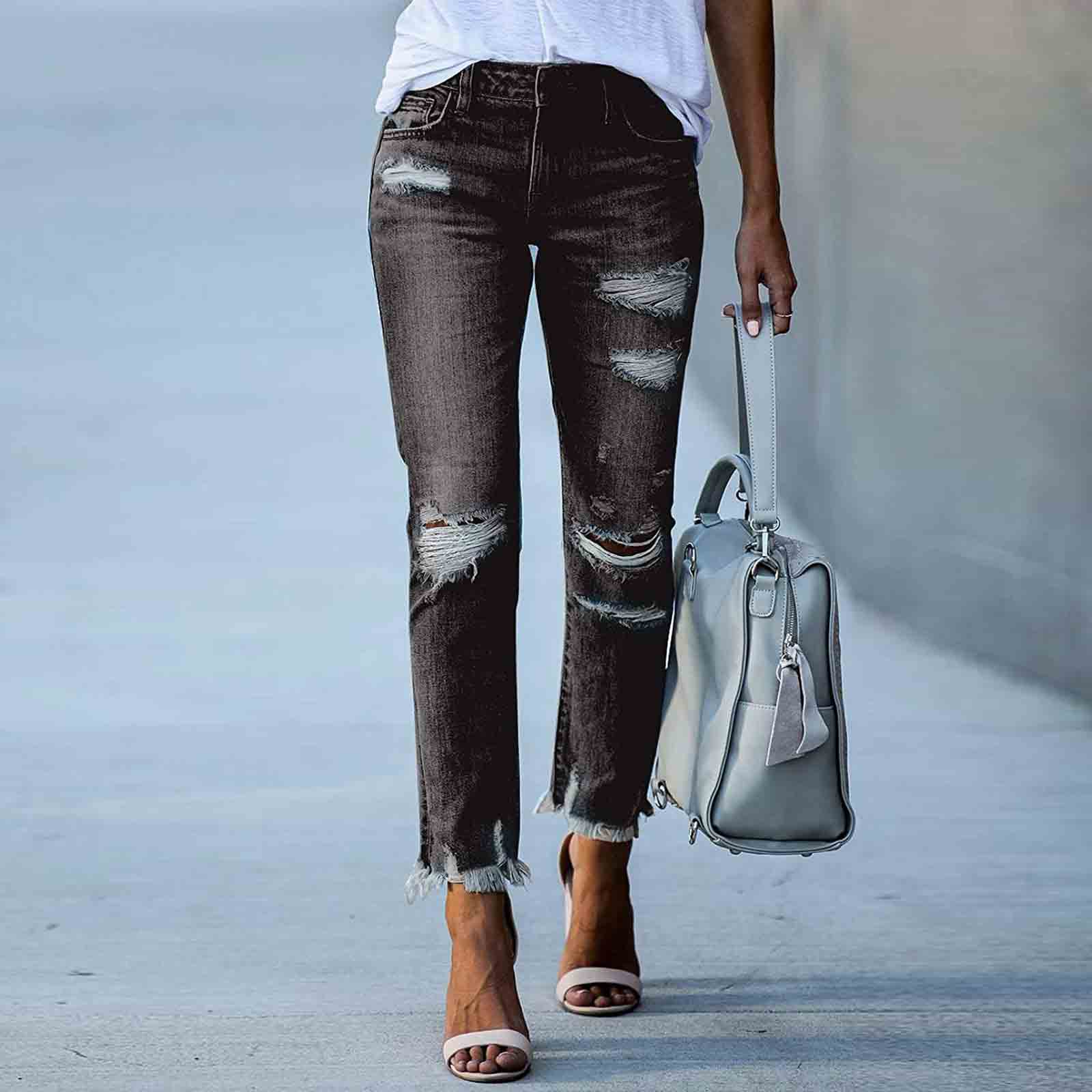 Slim high-stretch trousers-D858
