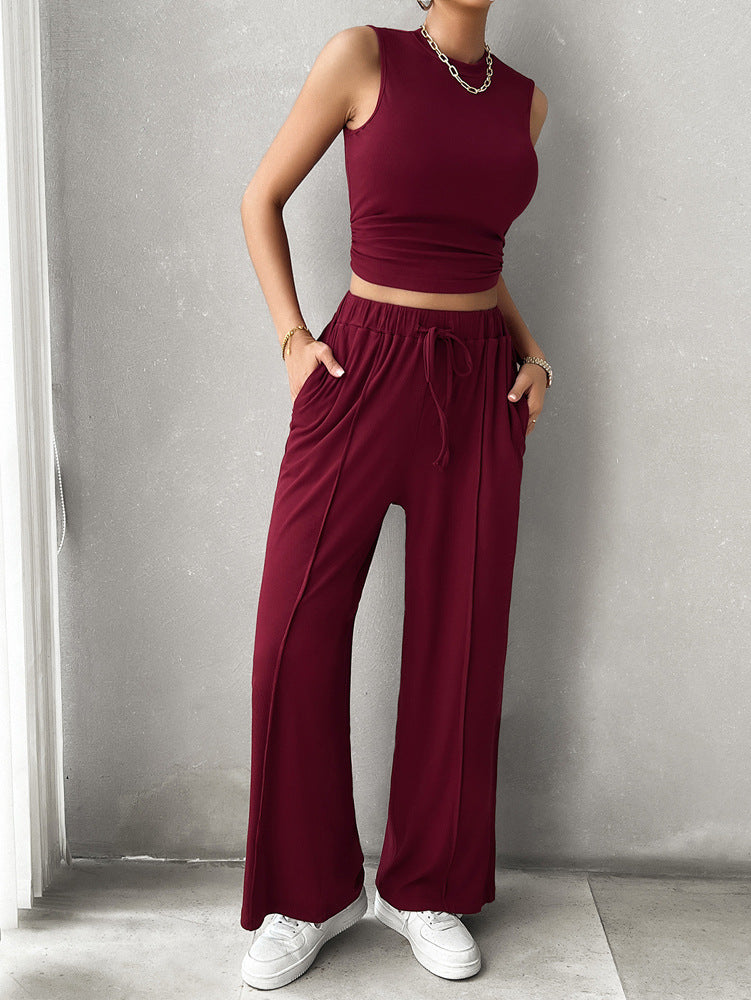 Tank and pants suit-D141