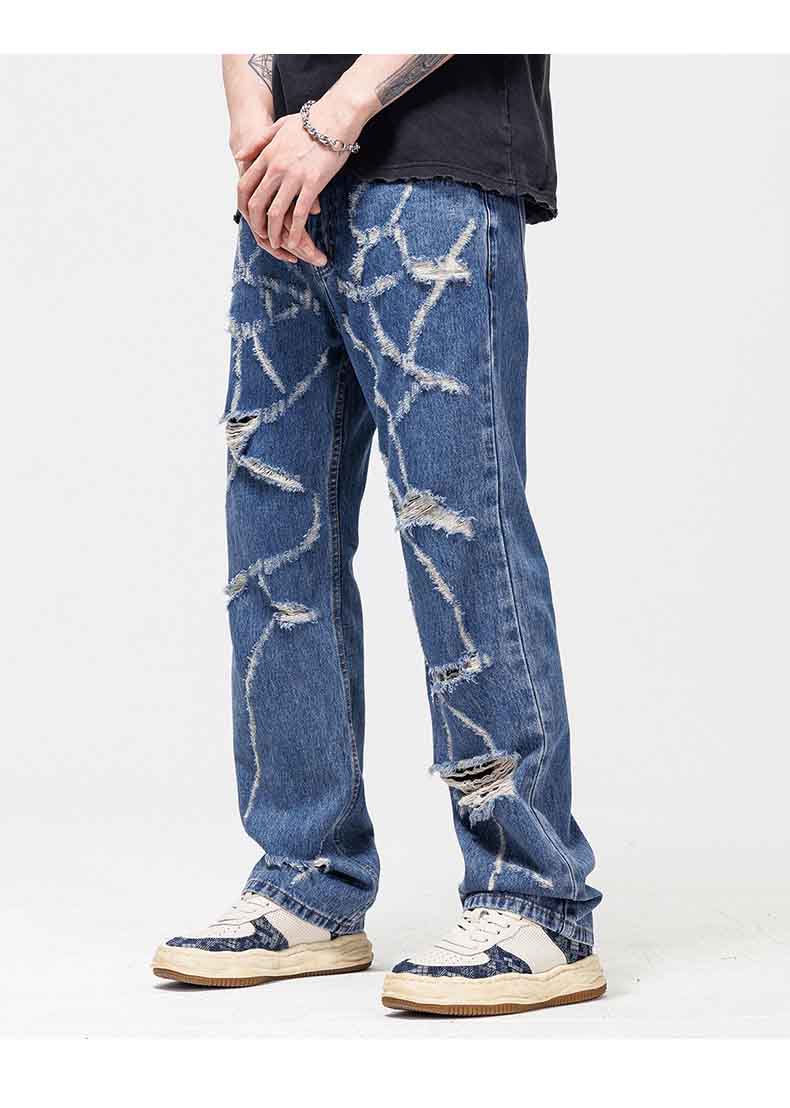 Ripped jeans-D612