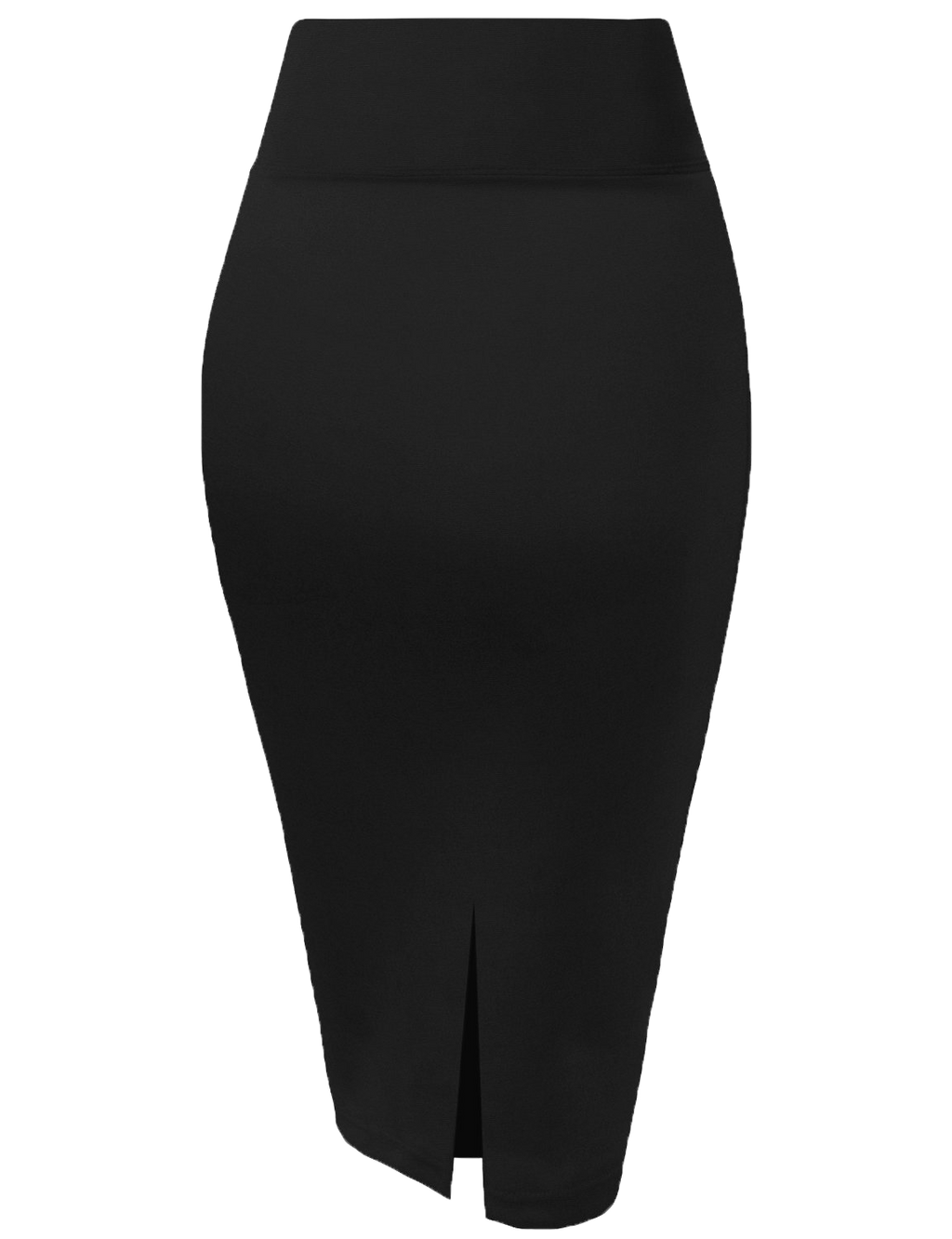 Black slim hip skirt -D144