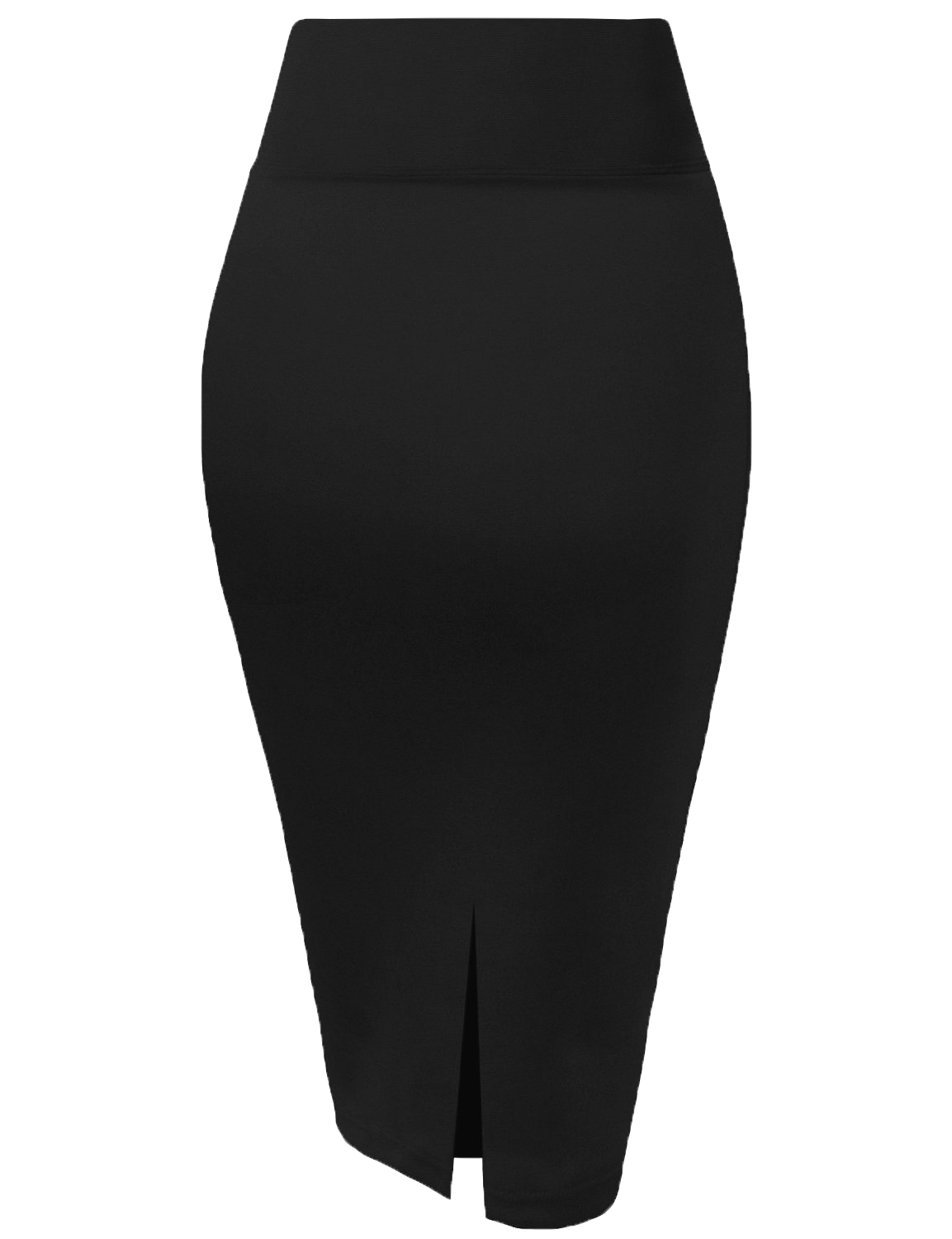 Black slim hip skirt -D144