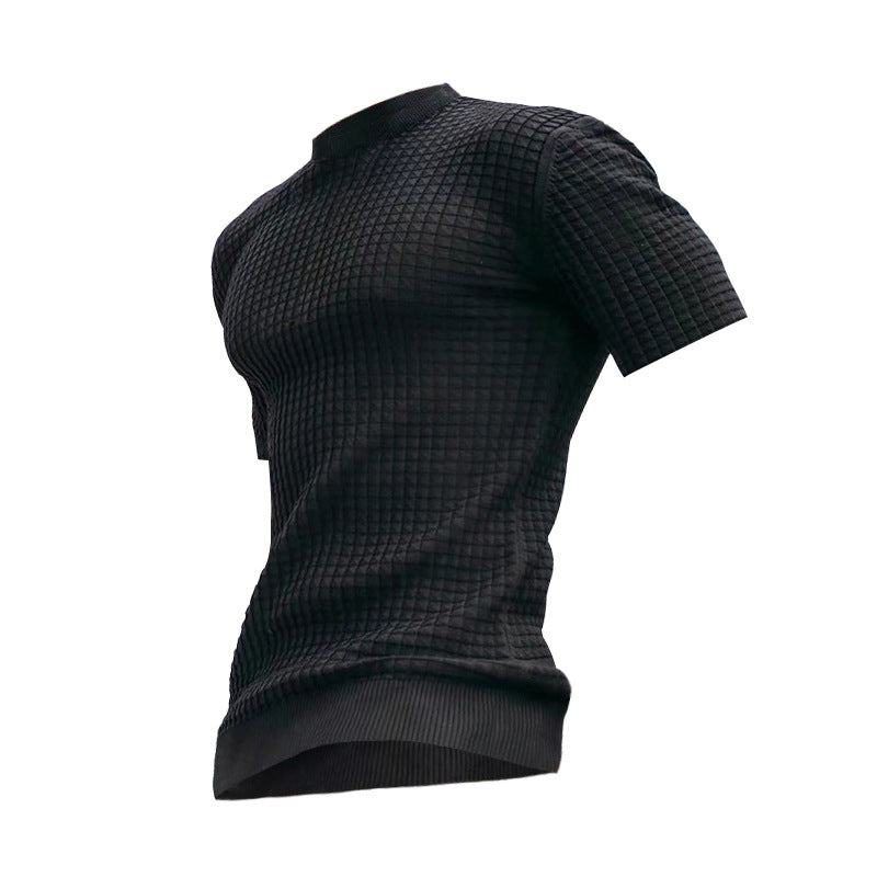 Small checkered tee-D817