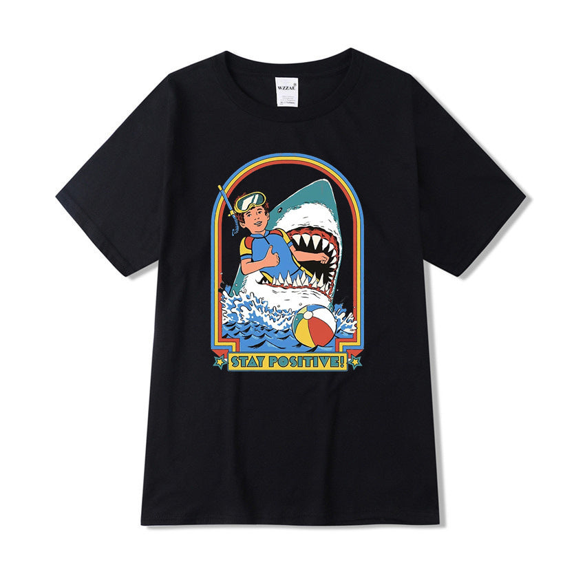 Printed T-Shirt-D539