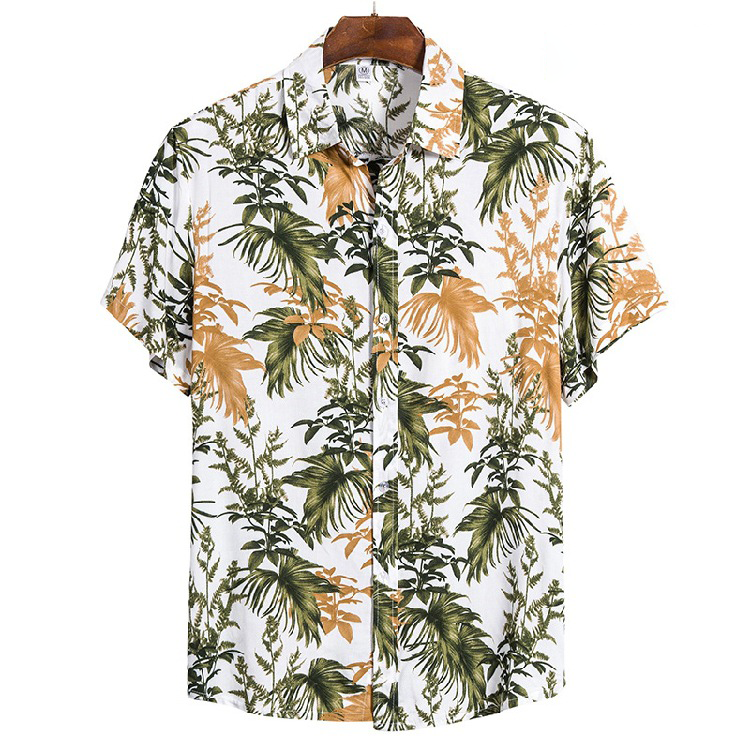 Printed shirt-D345