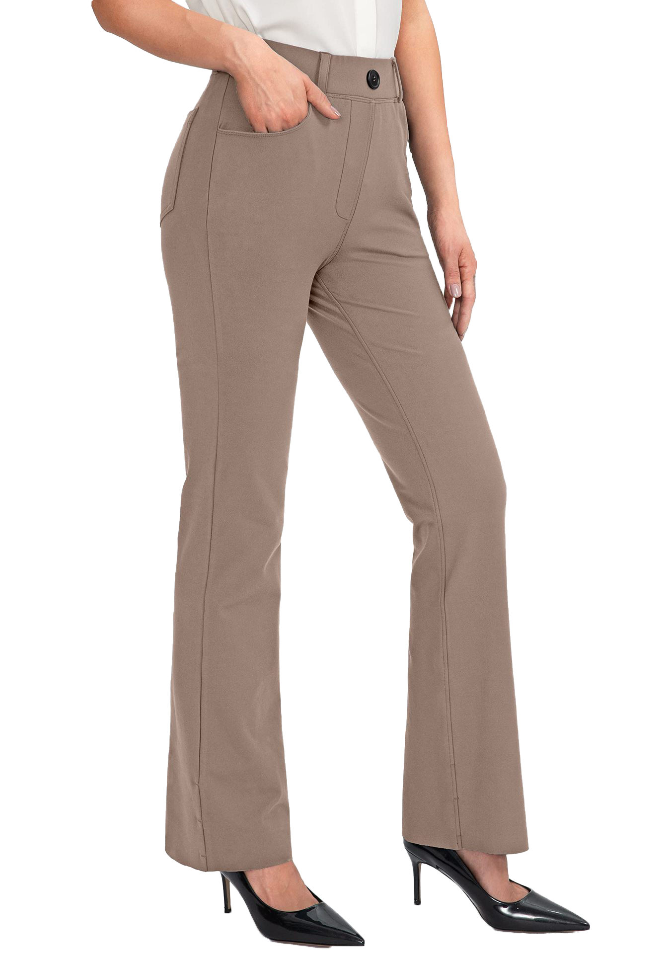 Business straight-leg pants-D175
