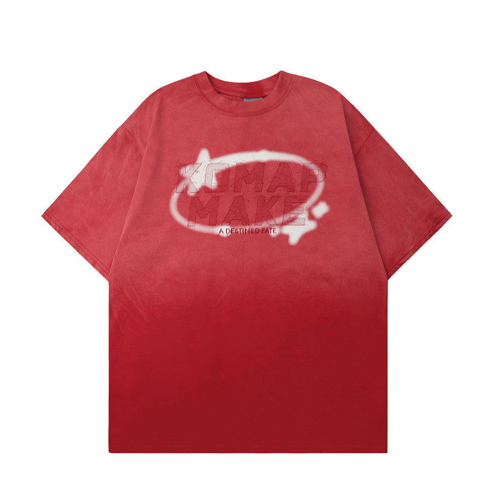Star print TEE-D477