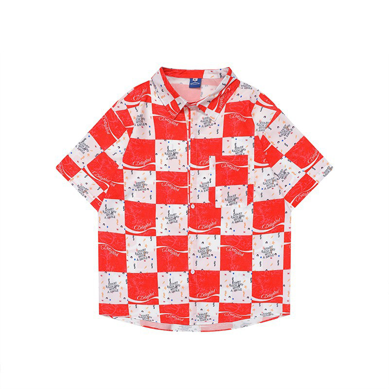 Vintage printed shirt-D457
