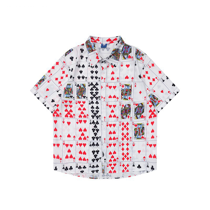 Vintage printed shirt-D457