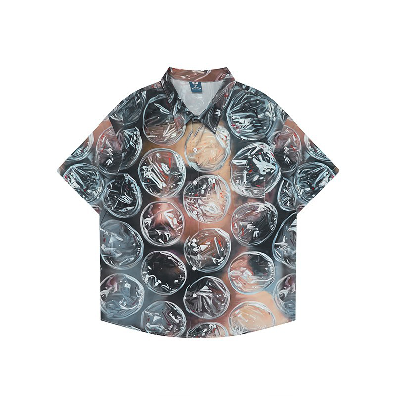 Vintage printed shirt-D458