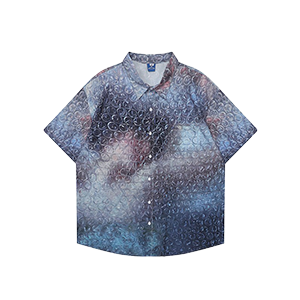 Vintage printed shirt-D458