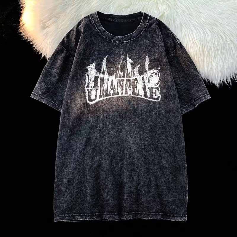 Trendy loose TEE-D370