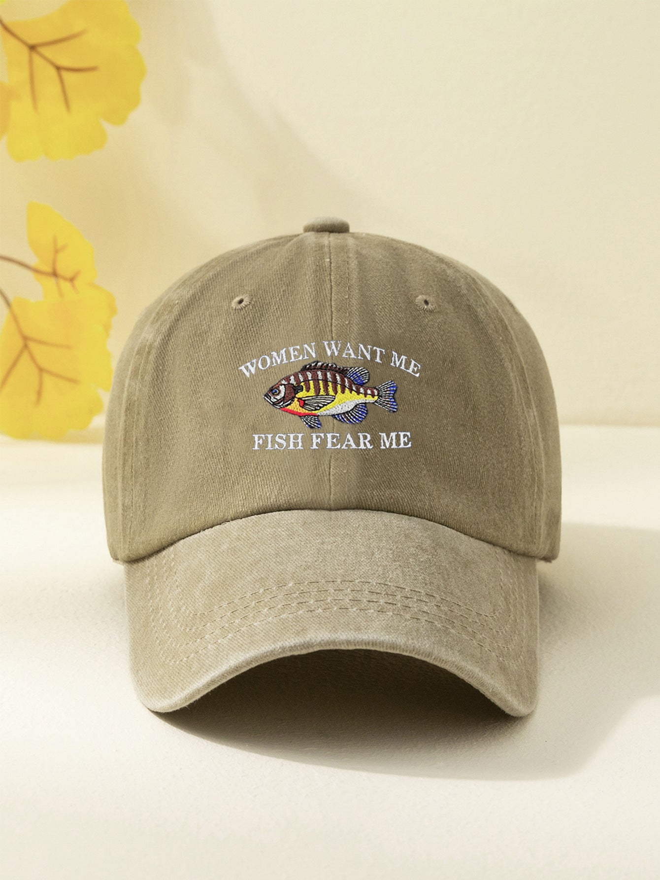 Versatile embroidered baseball cap-D293