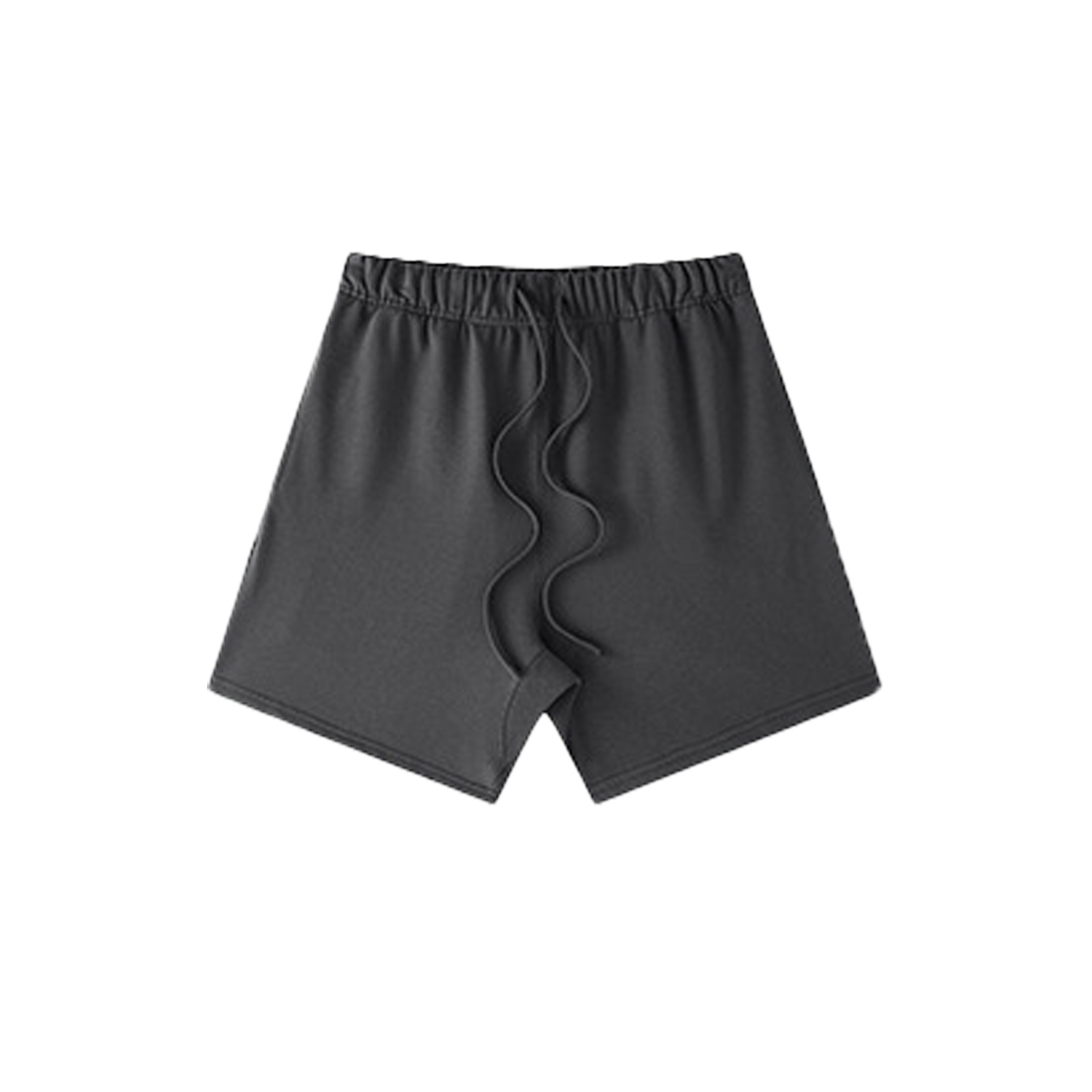 Solid color drawstring shorts-C11