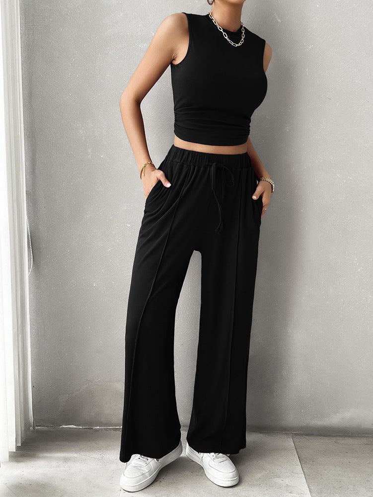 Tank and pants suit-D141
