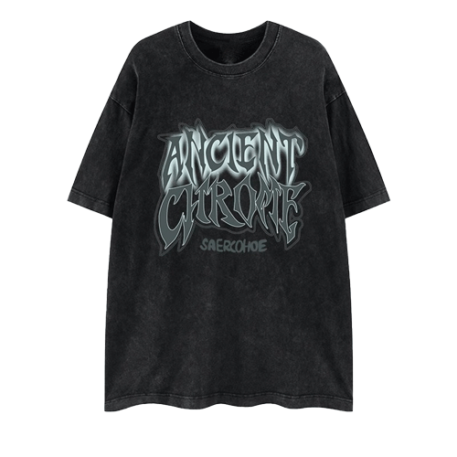 Crewneck vintage print TEE-D704